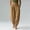 *Beige, variant on ClodeEU Womens Elastic High Waisted Wide Leg Pants ,Baggy Harem Boho Trousers with Pockets Red,Womens Plus XL