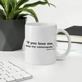 thumbnail image 6 of Ceramic Cups If You Love Me, Keep My Commands.John 14 15 Mockup Mug Inspirational Plain White Mug Ceramic Coffee Mug Mock Funny Inspirational and Sarcasm 11oz, 6 of 8