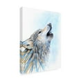 thumbnail image 4 of Trademark Fine Art Michelle Faber Howling Wolf Canvas Wall Art - 35x47, 4 of 4