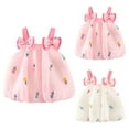 thumbnail image 4 of RIJOPUTY Flower Girl Dresses for Wedding Butterfly Dress for Girls Infant Girl Clothes 0-3 Months Dress Up 5t Gifts 3 Year Old Girl Girls 5 Years Old Gift Ideas Princess Dress Trunk Hottest, 4 of 9