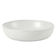 thumbnail image 2 of Gibson Elite Menlo Park 16-Piece Pottery Clay Stoneware Dinnerware Set – White Reactive Glaze, Embossed Plates and Bowls W/ Pasta Bowl, Service for 4 – Microwave & Dishwasher Safe, 2 of 14