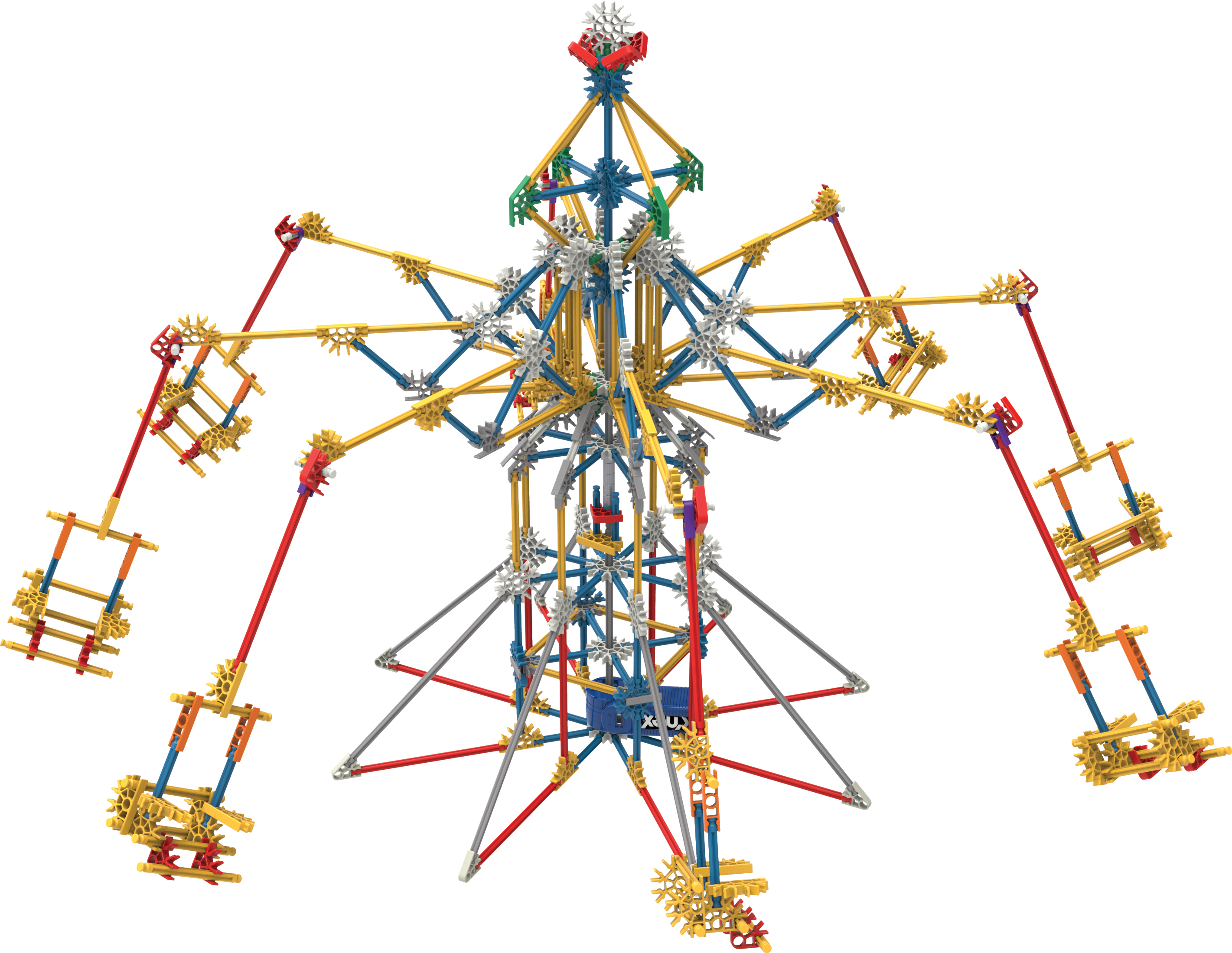 K'NEX Thrill Rides - 3-in-1 Classic Amusement Park Building Set - 744 Pieces - Ages 9 Engineering Education Toy - image 2 of 6
