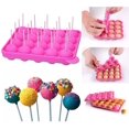 thumbnail image 1 of Silicone Lolipops Stick Mould Muffins for Making Lollipop Candy, 1 of 3