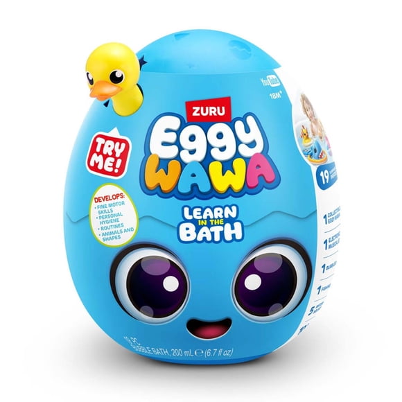 EGGYWAWA Figuras animales Learn in the bath Series 1