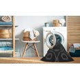 thumbnail image 2 of Ahgly Company Machine Washable Indoor Rectangle Transitional Carbon Gray Area Rugs, 8' x 10', 2 of 7