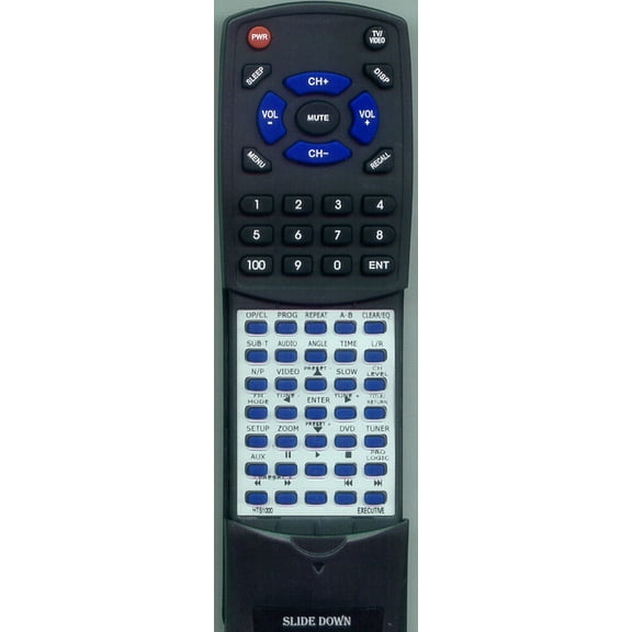 Replacement Remote for EXECUTIVE RTHTS1000, HTS1000