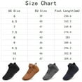 thumbnail image 5 of YOURDIARY Mens Barefoot Snow Boots Winter Warm Shoes Faux Fur Lined Wide Toe Box Zero Drop Ankle Sneakers, 5 of 8