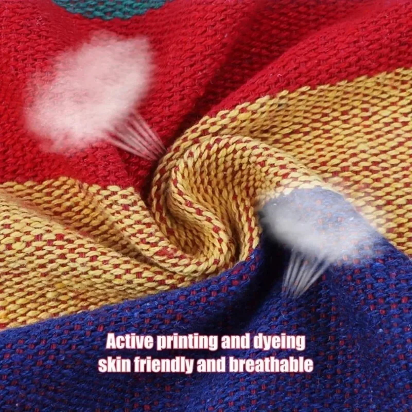 Hyasfey 1 Set Hammock Chair with Storage Bag Ropes Hold Up to 200Kg Waterproof Canvas Hanging Chair Indoor Outdoor Ceiling Tree Hanging Swing Chair