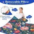 thumbnail image 3 of Pioneer Flower Floral Print Pattern Toddler Nap Mats for Kids Preschool,Sleeping Mat Bag or Kids,Toddler Sleeping Bag,Toddler Nap Mat or Daycare, 3 of 6