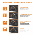 thumbnail image 5 of Rotomartillo electroneumático Teeno Rh910 800W de potencia, Color Negro Naranja, 5 of 5