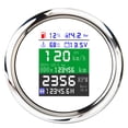 thumbnail image 2 of 6 IN 1 Digital GPS meter Odometer Tacho Meter Water Temperature Fuel Level Gau With GPS Antenna For Boat Car Motorcycle ,Universal Compatibility, 2 of 6