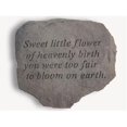 thumbnail image 1 of Kay Berry- Inc. 60720 Sweet Little Flower Of Heavenly Birth - Memorial - 11 Inches x 10 Inches, 1 of 1