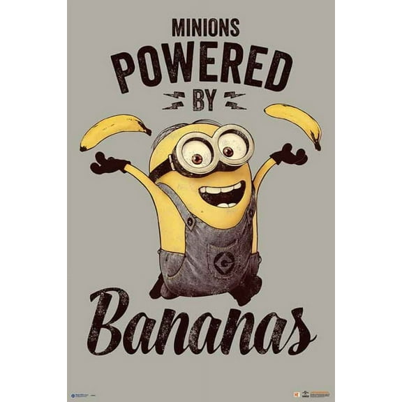 Minions-Bananas Laminated Poster (36 x 24)