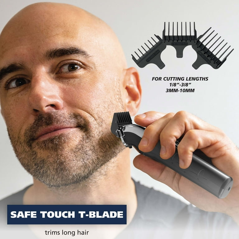 Free Shipping! Wahl Bald N Shave Rechargeable T-Blade Trimmer for