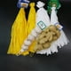 thumbnail image 3 of Bolsas de malla reutilizables de polietileno, transpirables, para ajo y jengibre, con hebillas de plástico, 100 unidades, 3 of 3