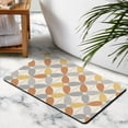 thumbnail image 2 of Step into Comfort with Our Boho Small Rug - Soft, Non-Slip & Ultra-Thin Washable Kitchen Mat - Modern Geometric Bohemia Design for Entryway, Indoor Door, Bathroom, Bedroom, Office, 20x32 inch, 2 of 5