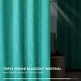 Deconovo Blackout Kitchen Curtains, 45 inch Length, Pack of 2 - Thermal