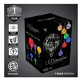 thumbnail image 4 of LEDimagine Fairy String Light Bulb Fairy Lights, LED Globe Fairy Light Pendant Bulb, Globe Fairy LED Light (RGB Multicolor Color Changing, G125 Globe Light Bulb, E26 Base), 4 of 5
