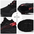 thumbnail image 3 of AHICO Mens Walking Shoes Fashion Sports Shoe Vogue Stylish Athletic Walking Running Shoes Casual Breathable, 3 of 4