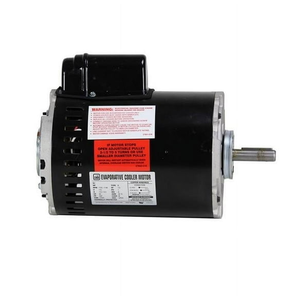 Dial Manufacturing  1 HP 115V 2 Speed Motor for Single Inlet Cooler