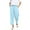 Blue, variant on Fashionable Sweatpants Women Solid-Color Elastic Belt Pocket Side Cutout(Capre Pants) Fall Clothes Spring Outfits Resort Wear 2025 Navy S-2XL
