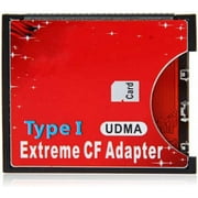 CY SD SDHC SDXC to CF Compact Flash Memory Adapter Reader Type I 16/32/64/128GB CF to SD Converter