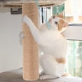 thumbnail image 2 of 2pcs Cat Scratching Post Replacement Sisal Pole for Corner Wall Cat Tree Climbing Scratcher DIY Parts, 2 of 9