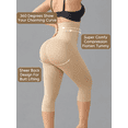 thumbnail image 5 of Women Slimming Anti Cellulite Compression Leggings Leg Shaper High Waist Capris, 5 of 6