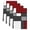 Red, variant on Modern Geometric Red Black Kitchen Towels Set of 2, Abstract Minimalist Color Blocks Absorbent Dish Towels for Kitchen, Microfiber Hand Towel, Quick Drying Tea Towel for Cleaning Dishcloths