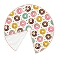 thumbnail image 3 of Balery Colorful Donuts Printed Christmas Tree Skirt , Merry Christmas Party Christmas Tree Decoration,Adjustable Tree Skirt-30", 3 of 8