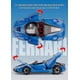 thumbnail image 3 of (foam box) Simulation 1:22 Rafah convertible alloy sports car model accessories children's toys, 3 of 5
