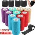 thumbnail image 2 of PENGXIANG 10PCS Waterproof Self-Adhesive Elastic Bandage First Aid Medical Finger Knee Joint Wrist, 2 of 11