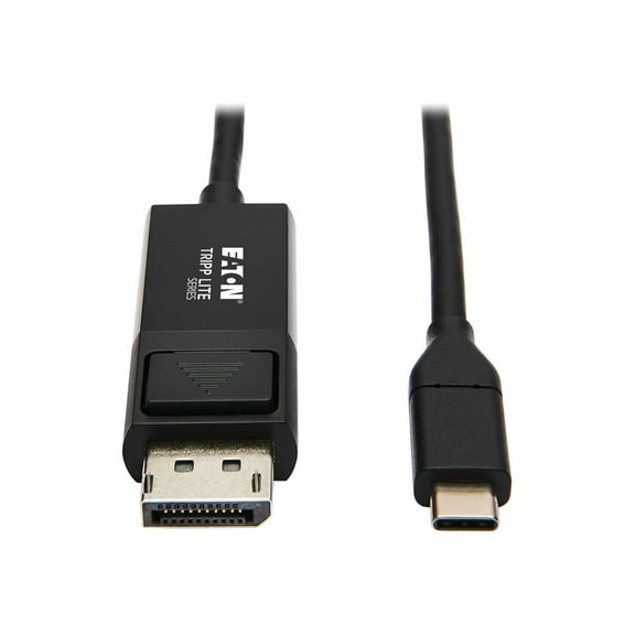 Tripp Lite U444-003-DP-BE Tripp Lite USB C to DisplayPort Adapter Cable USB 3.1 Gen 1 Locking 4K 3ft