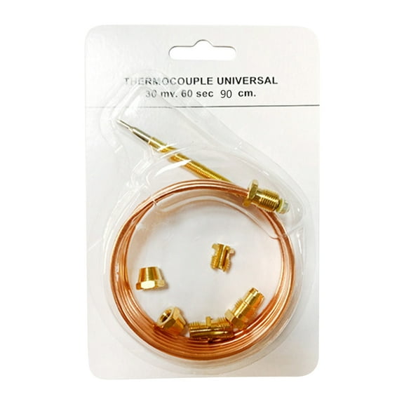 YIEMEEN Universal Oven Thermocouple Kits Stove Replacement Temperature Sensors Probe Universal Oven Thermocouple Temperature Sensors Probe Fireplaces Replacement