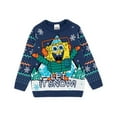 thumbnail image 1 of SpongeBob SquarePants Boys/Girls Let It Snow Knitted Jumper, 1 of 3