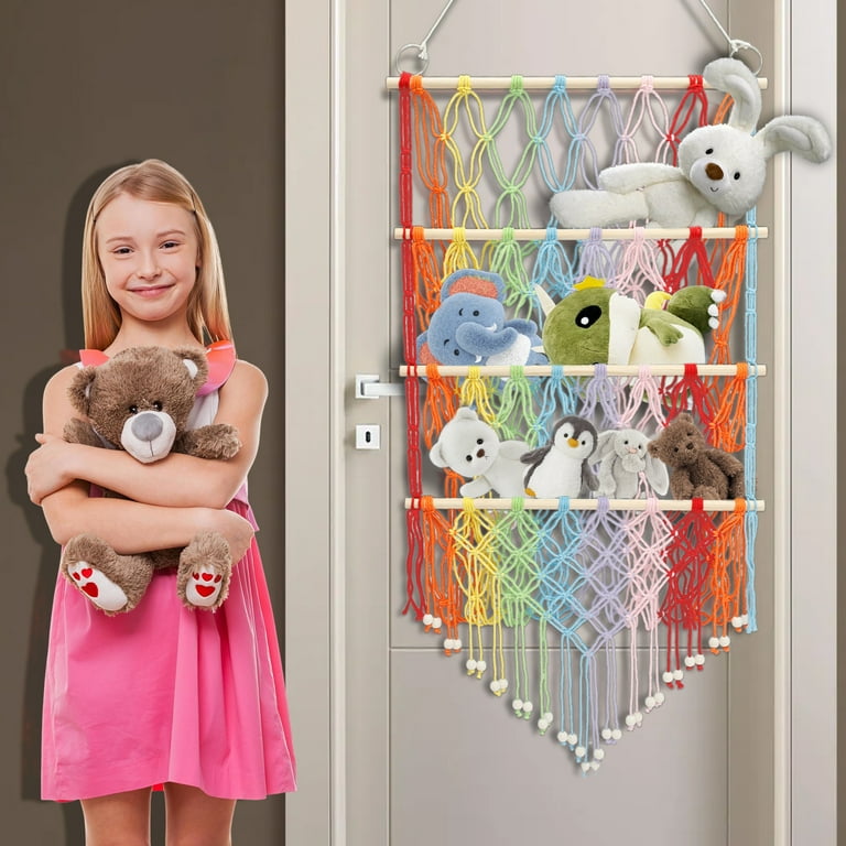 Stuffed Animal Storage Net Stuffed Toy Storage Hammock Stuffed