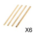 thumbnail image 1 of BELOVING 6X 4Pieces Cuivre Guitare Écrou Cales Instruments de Musique Accessoire Remplace Pièces, 1 of 7