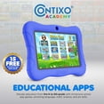 thumbnail image 4 of Tableta de aprendizaje Contixo V9 para niños 7 pulgadas HD 32 GB WiFi funda a prueba de niños azul oscuro, 4 of 7