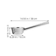 thumbnail image 2 of unbranded Cucharón Multiusos De Acero Inoxidable Plateado Ideal Para Cocina Jardín Y Ceremonias, 2 of 8