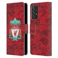 thumbnail image 1 of Head Case Designs Officially Licensed Liverpool Football Club Digital Camouflage Home Red Crest Leather Book Case Compatible with Samsung Galaxy A52 / A52s / 5G (2021), 1 of 6