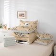 thumbnail image 6 of Homewish Teens Bull Skull Scorpion Twin Bedding Sets 7-Piece,Bohemian Western Theme Bedding Comforter Set Microfiber,Vintage Aesthetic Breathable Sheet Sets,Super Cozy Room Decor,Reversible, 6 of 8