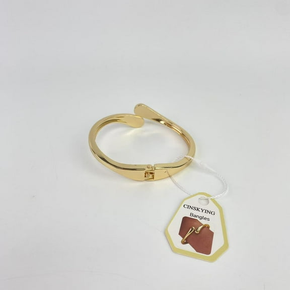 CINSKYING Bangles,Gold Bangle Bracelets for Women Teens Trendy Chunky Adjustable Twist Cuff Bracelet Jewelry Gifts