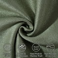 thumbnail image 6 of HonorHut Farmhouse Table Runners with Tassels Decorative Vintage Tablerunner Soft Bohemian Table flag Washable Tablecloth 13x56Inch Camouflage Green, 6 of 7
