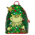 thumbnail image 1 of Mochila Mini Loungefly Dr. Seuss Grinch Edición Festiva 23x27x11 cm, 1 of 4