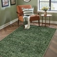 thumbnail image 3 of BERTHMEER 8'x10' Area Rugs for Living Room Bedroom Vintage Green Carpets Kitchen Office Machine Washable Farmhouse Dining Room Oriental Rugs Non Slip Traditional Distressed Rugs, 3 of 8