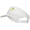 White, variant on Mini Lemon Embroidered Cotton Washed Visor - White OSFM