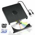 thumbnail image 2 of External Blu Ray Drive for Laptop PC CD DVD Read/Write Player Portable 3D Blu Ray Drive Compatible ,Wide Compatibility, 2 of 5