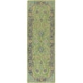 thumbnail image 2 of Kaleen Weathered Hand-tufted Wtr08-96 Lime Green Area Rugs, 2 of 3