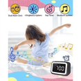 thumbnail image 3 of ckepdyeh Reloj despertador para niños con altavoz Bluetooth para dormitorio, reloj despertador Ok to Wake para niños con luz nocturna regulable blanca, 3 of 6