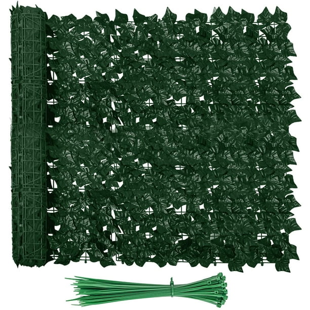Dearhouse Artificial Ivy Privacy Fence Screen, 98.4x59 inch Outdoor